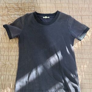 Tea n Rose Dark Gray Short Sleeve Tee